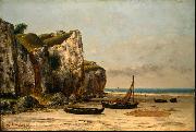 Gustave Courbet, Beach in Normandy